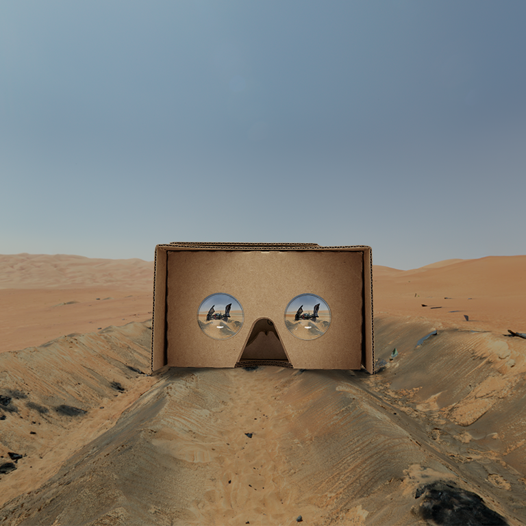 Star wars vr sale cardboard