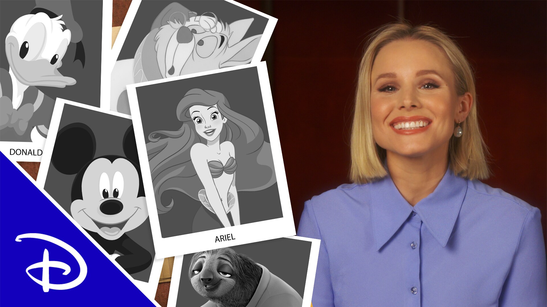 Kristen Bell Gives Disney Characters Acting Advice | Disney