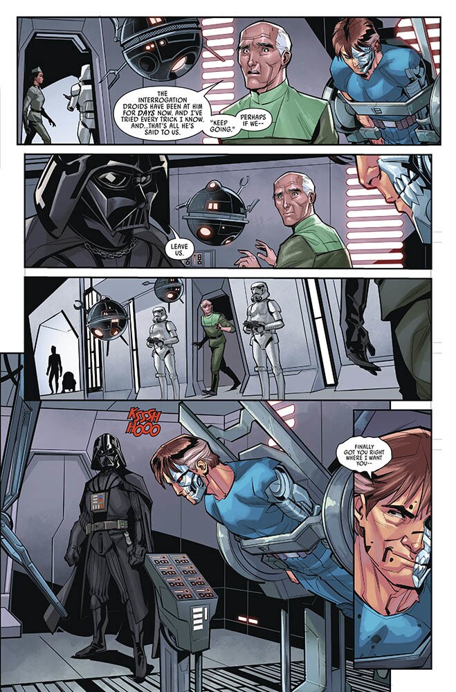 A page from Target Vader issue #5.