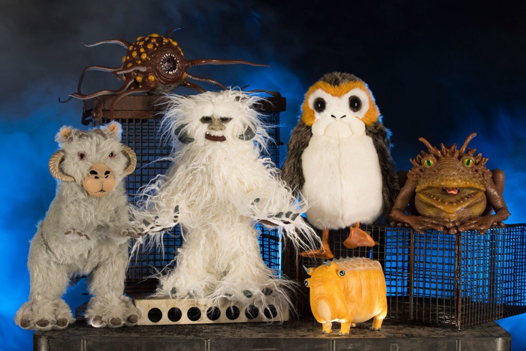 The Creature Stall will offer creatures of the galaxy, including porgs, tauntauns, and more. (David Roark/Disney Parks)