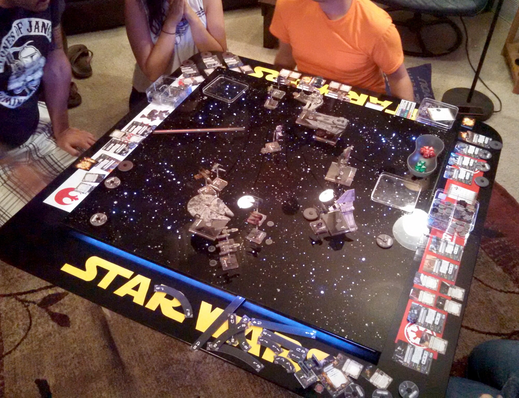 Gaming Table in use