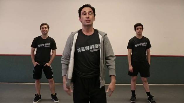Seize The Day Dance Tutorial - Newsies The Musical