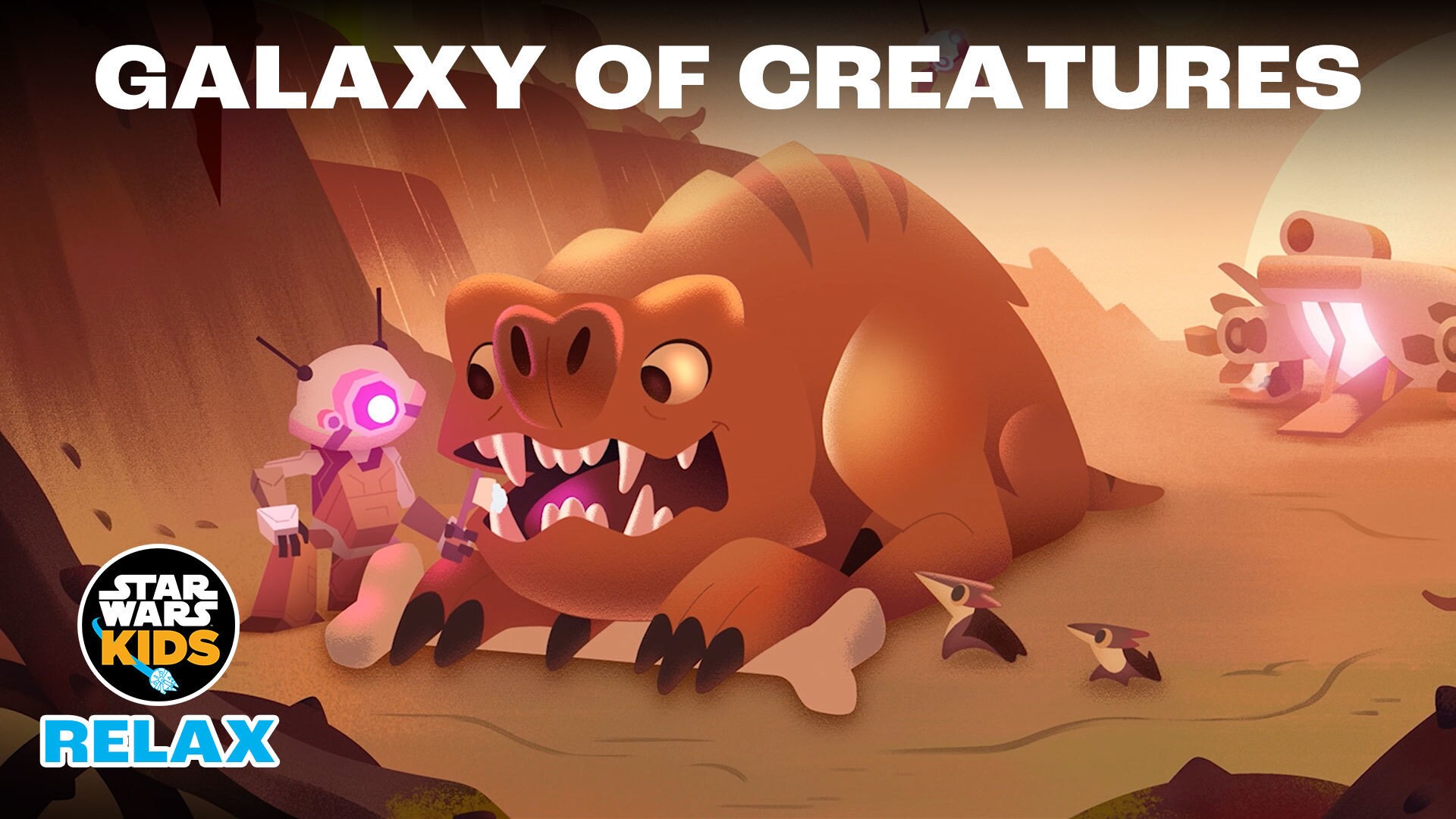 Brushing a Rancor's Teeth | Star Wars Kids: Relax