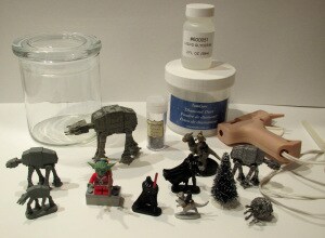 Hoth Snowglobe supplies