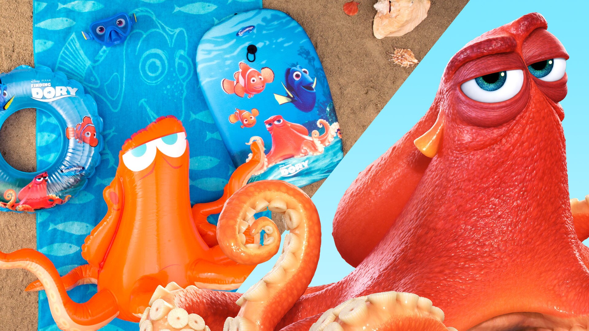 Disney Family: Dory Goes to the Beach