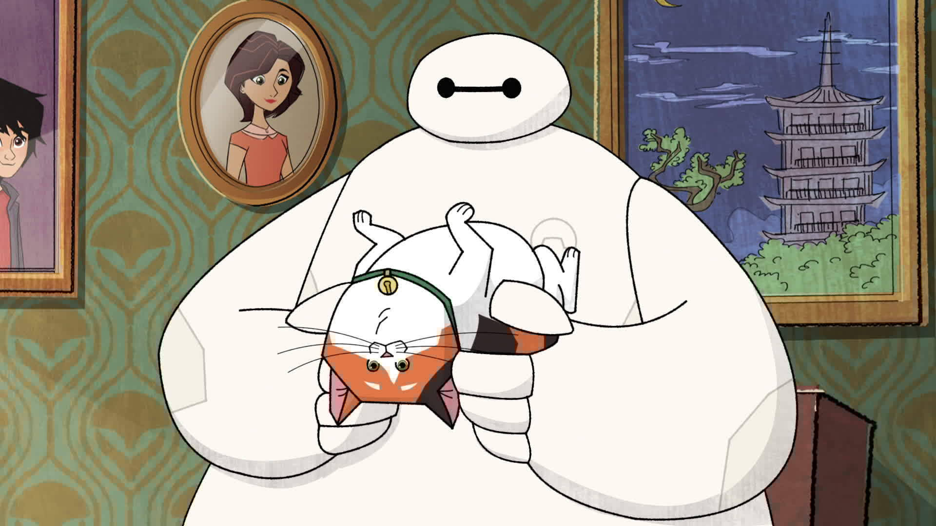 Baymax and Mochi