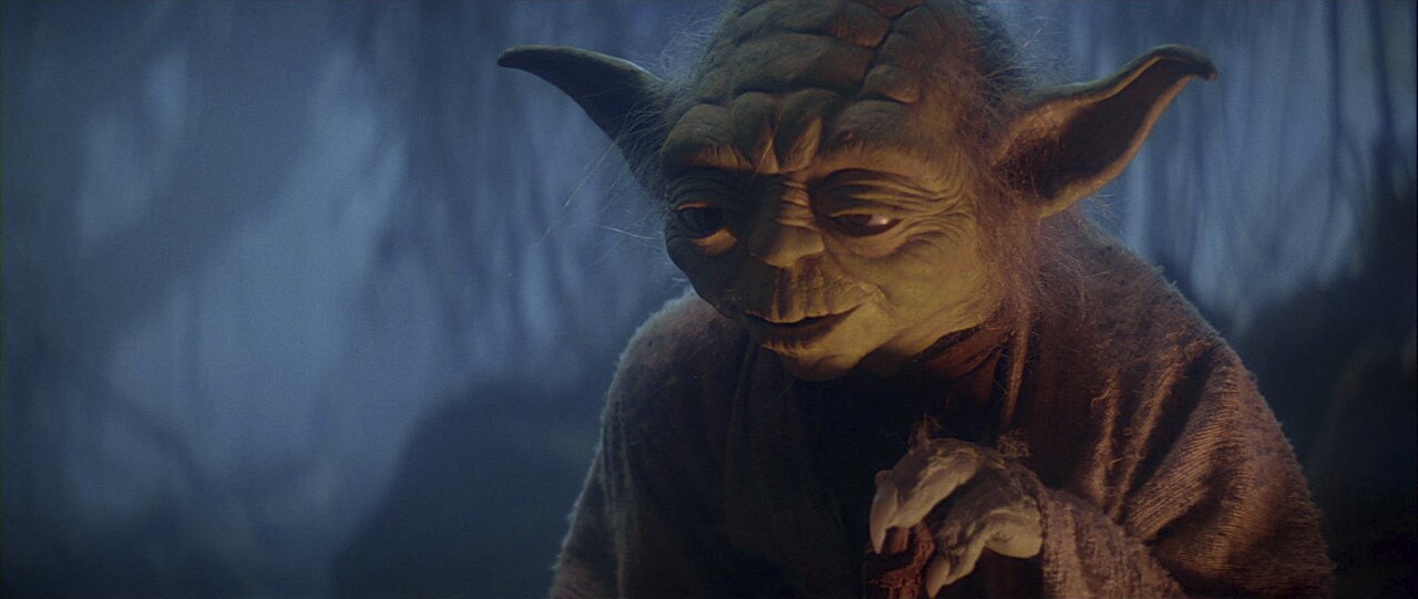 “Aww, cannot get your ship out?” – Yoda