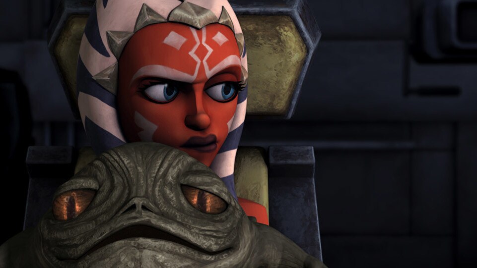 Jedi Junkies - Ahsoka returning Baby Jabba to the Hutts 😄