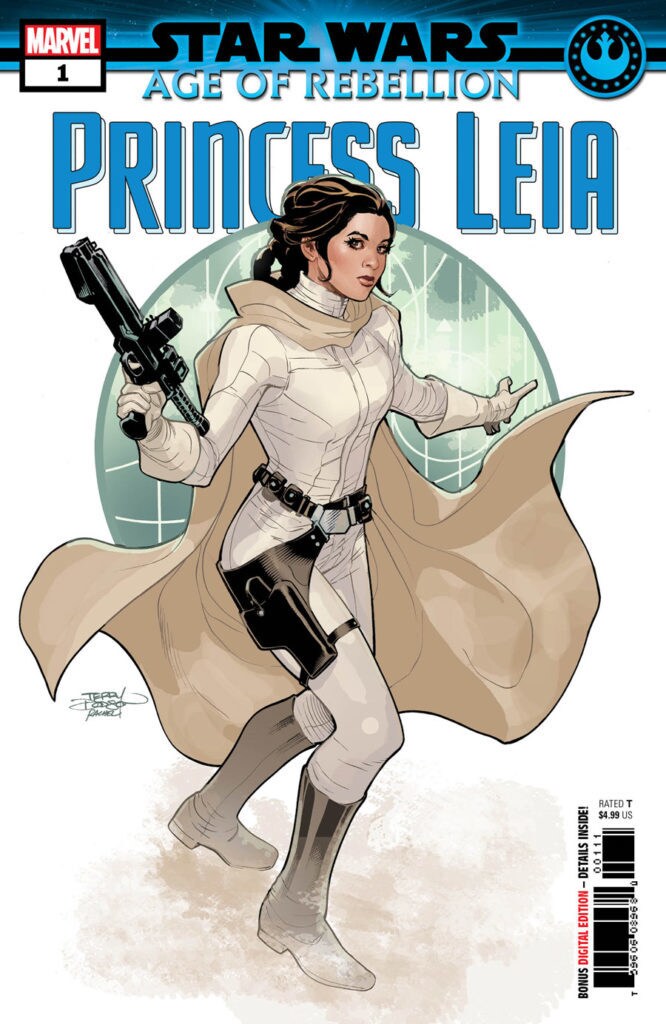 Star Wars: Age of Rebellion - Princess Leia #1 cover.