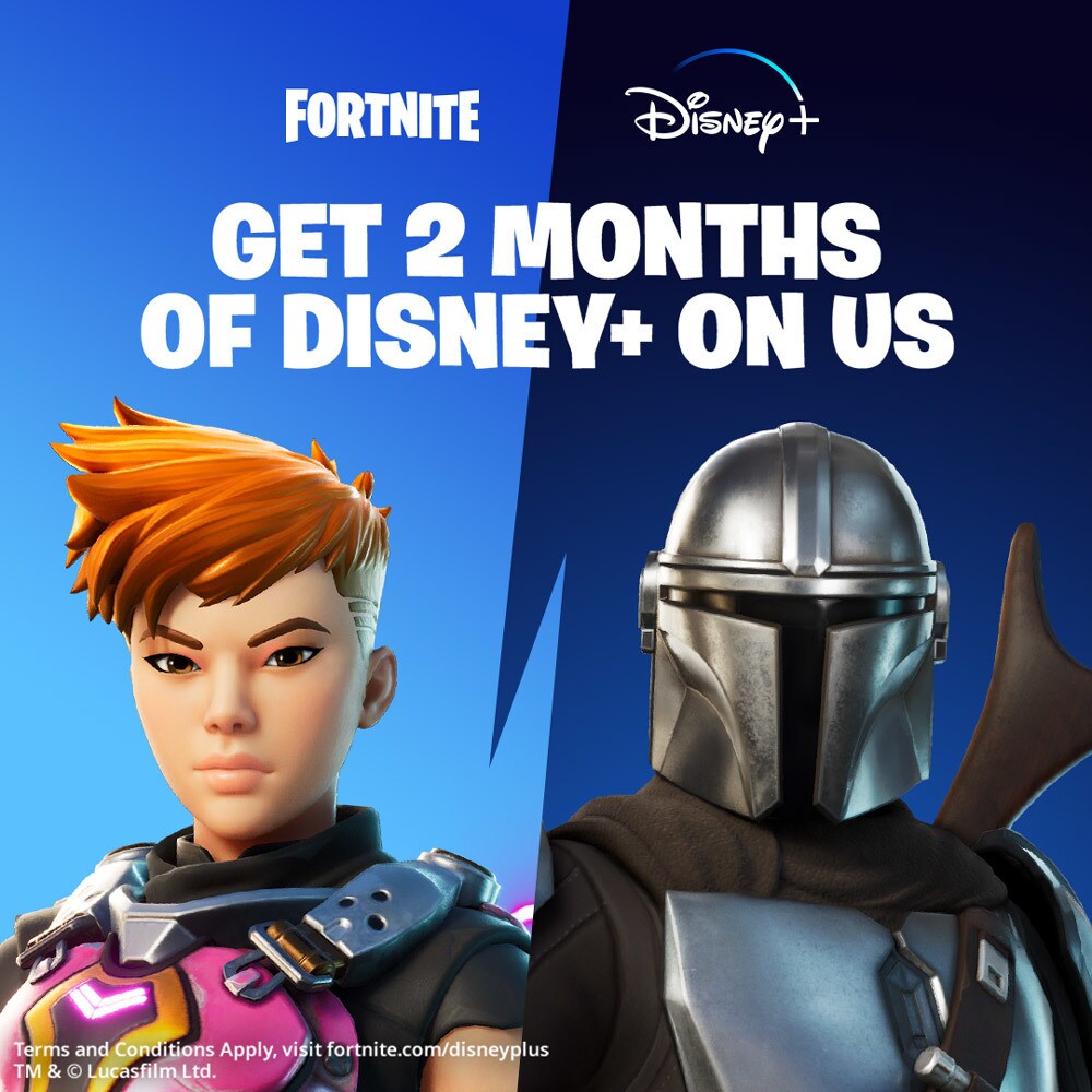 Fortnite and Disney+ offer.