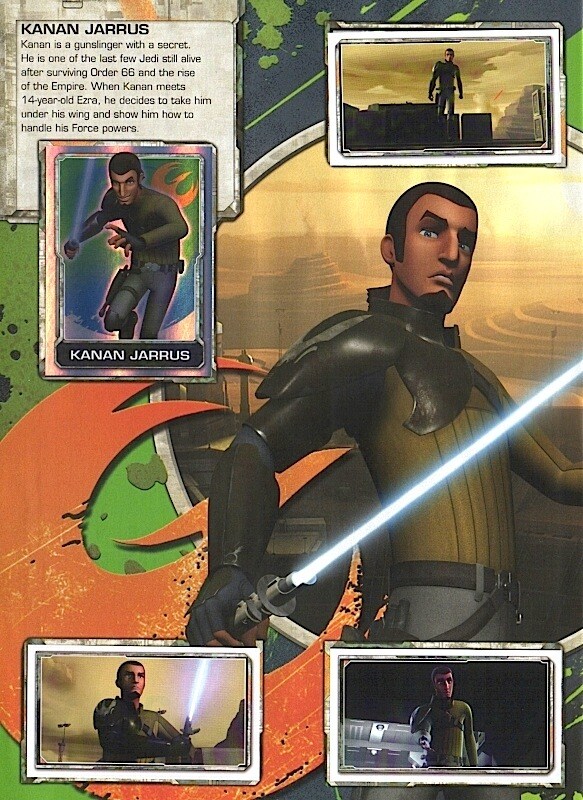 Star Wars Rebels sticker pack - Kanan