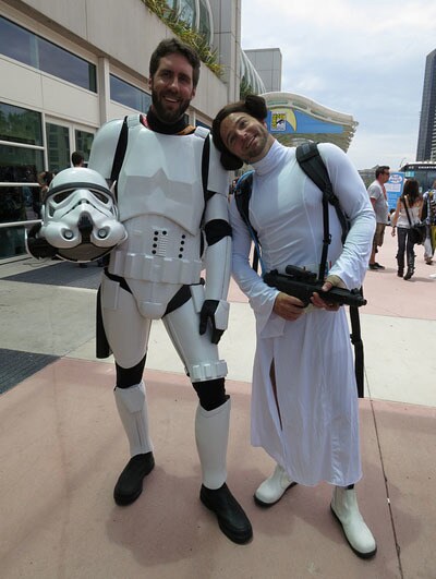 Stormtrooper & Leia