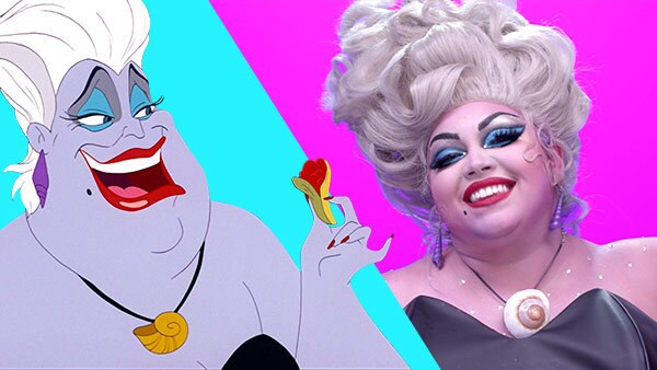 The Little Mermaid Ursula Makeup Transformation | Disney