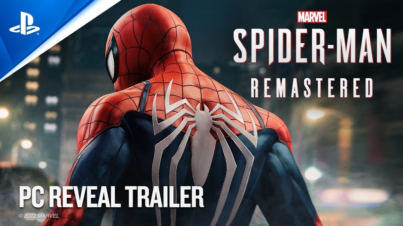 Marvels SpiderMan PC Remastered Trailer legendado Marvel Gaming