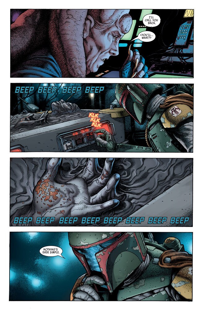 Star Wars: War of the Bounty Hunters Alpha #1 preview 4