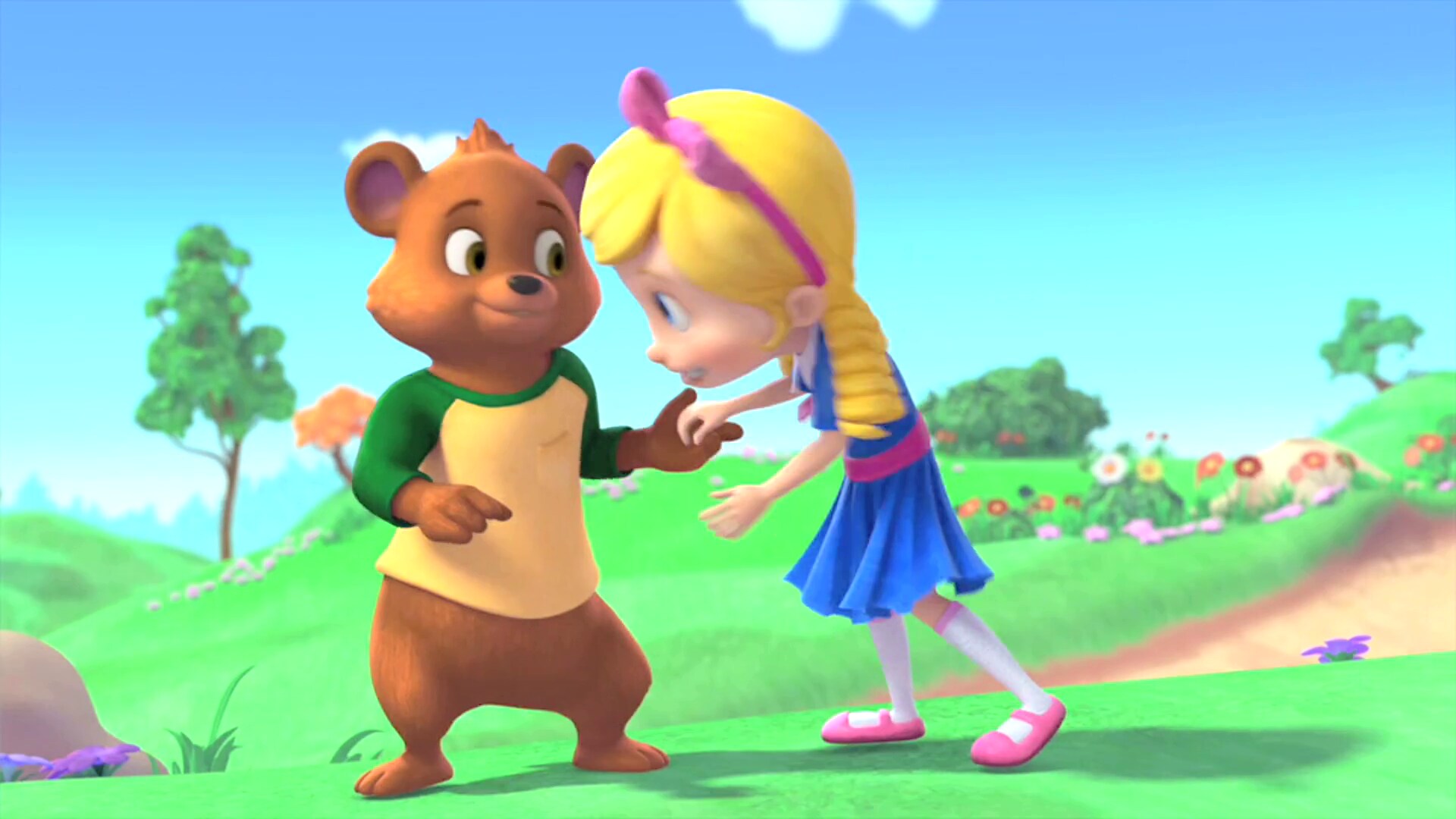 Goldie & Bear New on Disney DVD