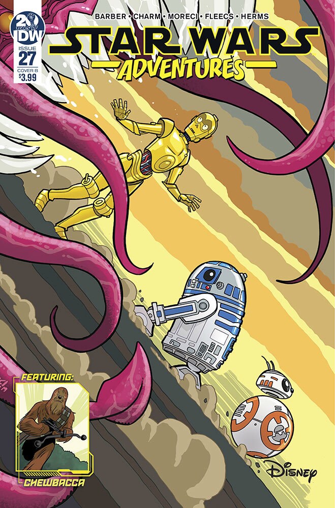 The cover of Star Wars Adventures #2