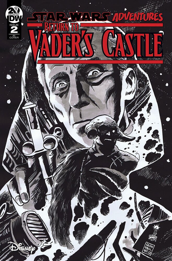 A variant cover of Return to Vader's Castle issue #2.