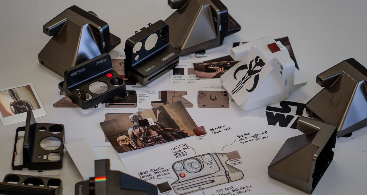 Designing The Mandalorian Polaroid camera