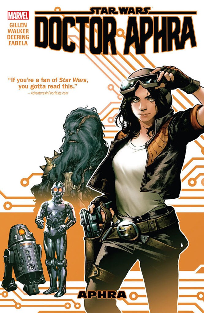 The cover of a Star Wars Doctor Aphra comic.