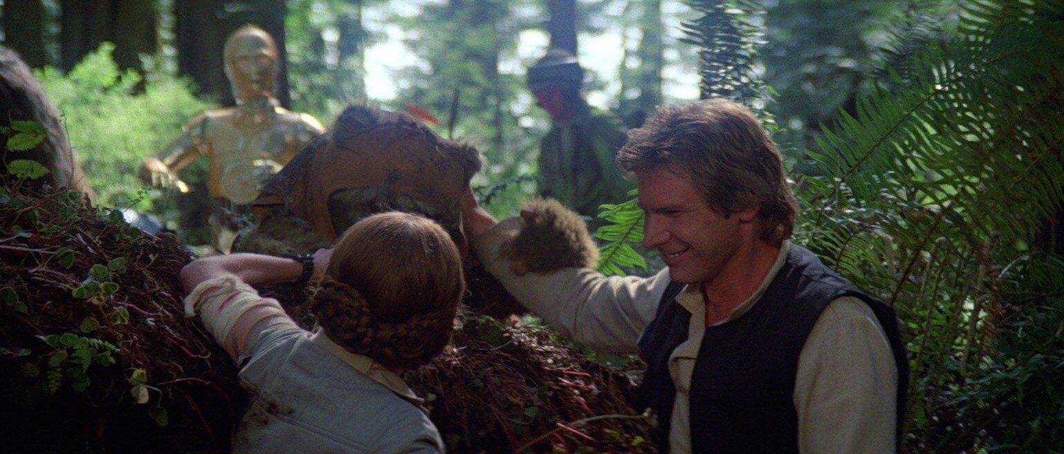 Return of the Jedi - Leia and Han
