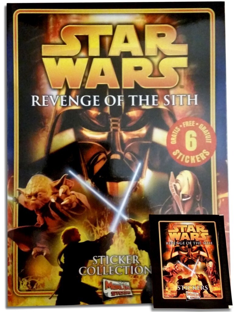 Star Wars: Revenge of the Sith sticker album - cover
