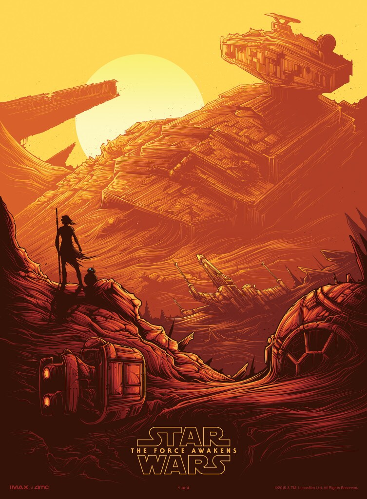 Opsplitsen hypothese scannen Star Wars: The Force Awakens Theatrical Poster First Look, In-theater  Exclusives and More | StarWars.com