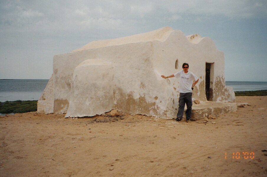 Star Wars fan Tim Veekhoven visits Obi-Wan Kenobi's house on the coast of the Mediterranean Sea.