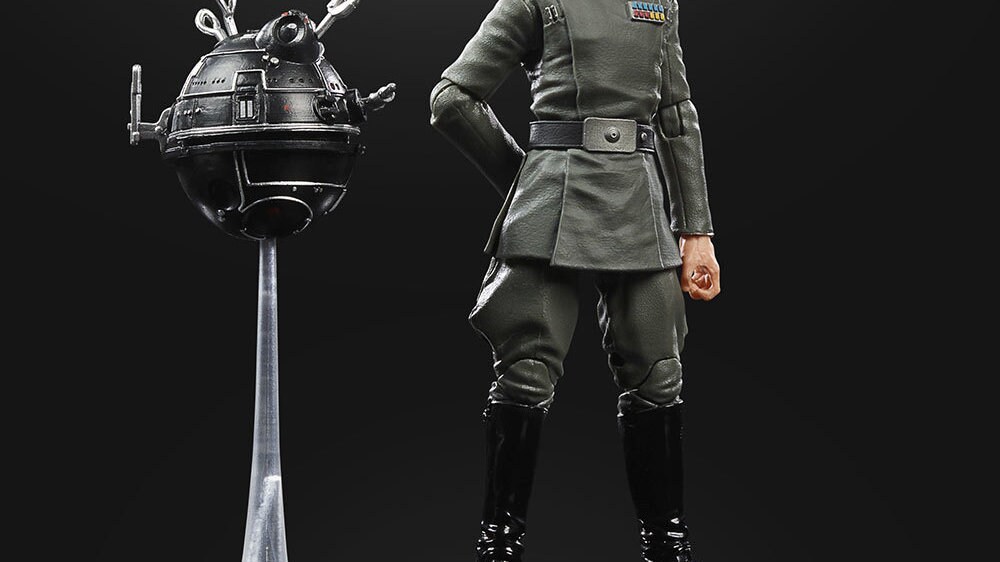Hasbro's The Black Series Grand Moff Tarkin out of package