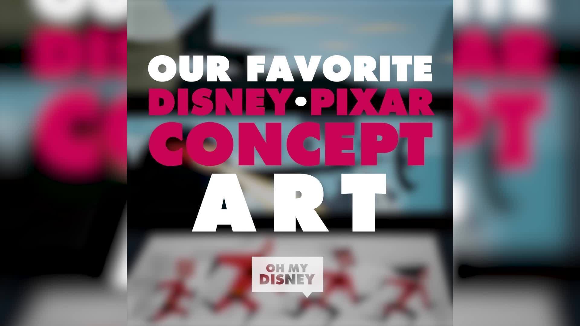 Our Favorite Pieces of Disney•Pixar Concept Art | ListVids by Oh My Disney