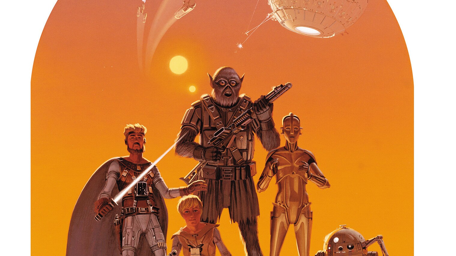 Star Wars Art: Posters - Ralph McQuarrie painting