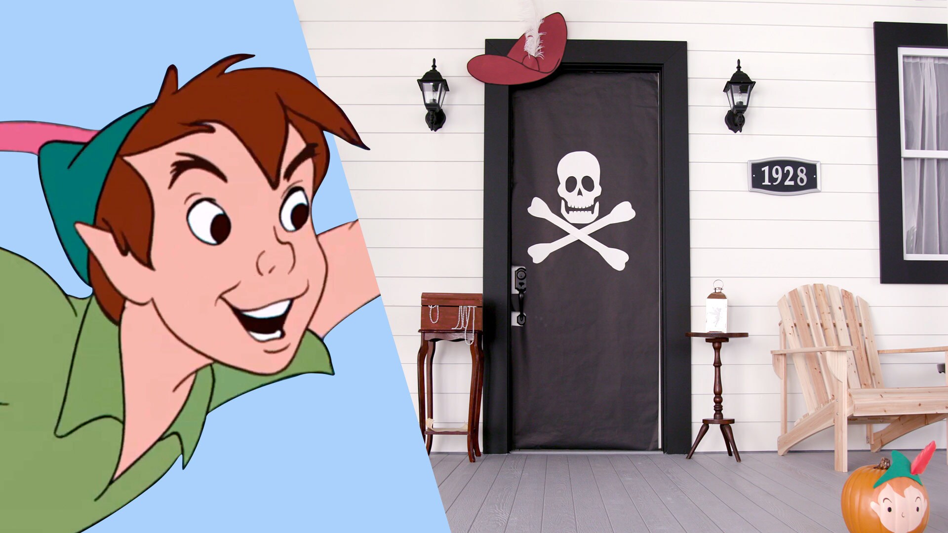 Peter Pan Door Décor | Disney DIY by Disney Family