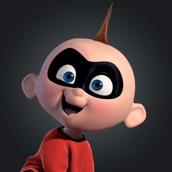 Jack-Jack Par, voiced by Eli Fucile, from The Incredibles and Incredibles 2