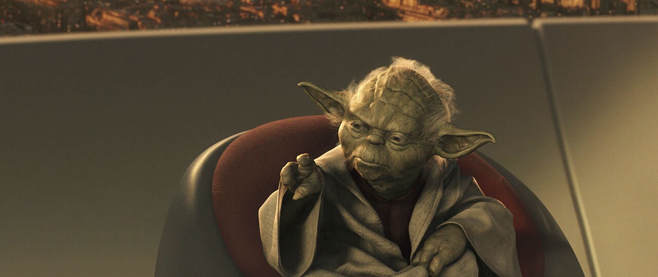 “Begun the Clone War has.” -- Yoda