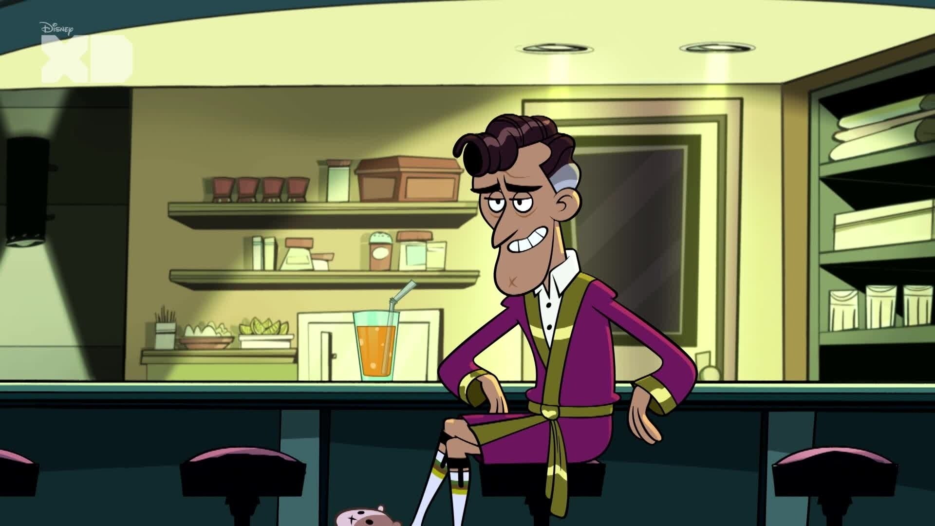 Captain Atomic Puppet disney.co.uk video