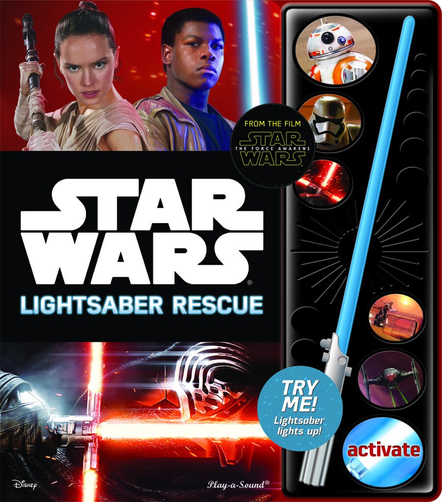 Star Wars: The Force Awakens Lightsaber rescue