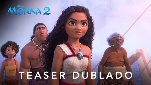 Moana 2 | Teaser Trailer Oficial Dublado | Moana 2 | Disney Brasil