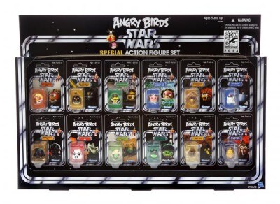 An Angry Birds Star Wars special action figure set.