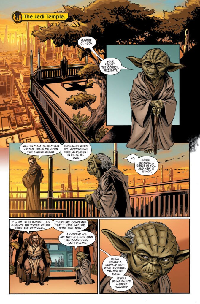 Qui-Gon Jinn  Star wars comics, Star wars pictures, Star wars images