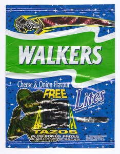 Walkers, Cheese and Onion, 1997