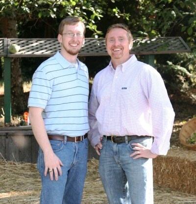 Wes Dodgens and Thomas Riddle at Skywalker Ranch