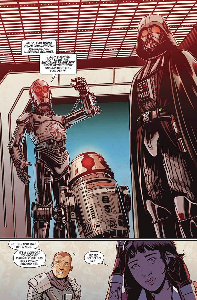 A page from Doctor Aphra issue #38.