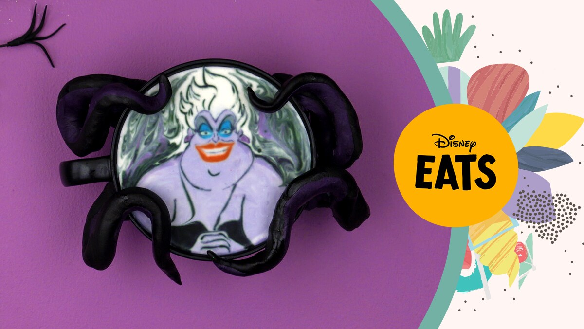 Ursula Latte Art | Disney Eats