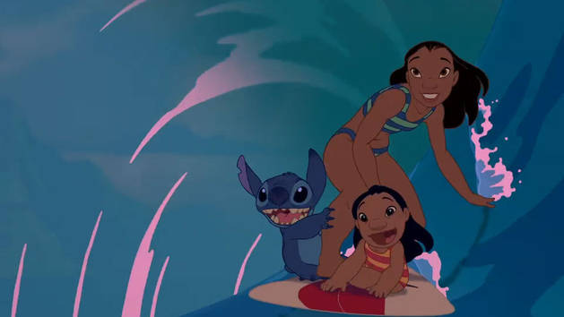 Disney - Lilo et Stitch : Verre Stitch surf