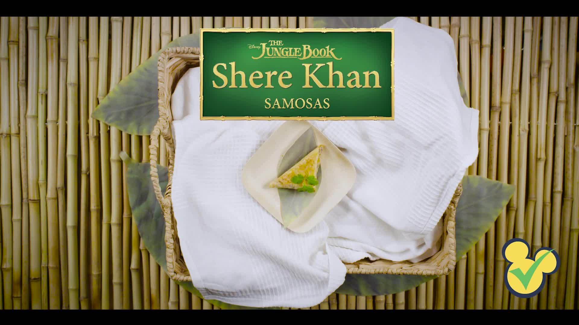 Jungle Book - Shere Khan Samosas | Dishes By Disney