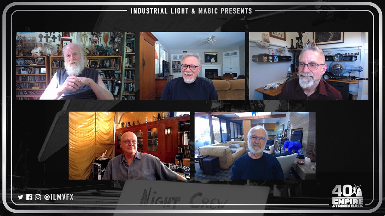 ILM legends gather to talk via webcam.