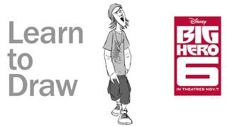learn to draw fred from big hero 6 disney insider