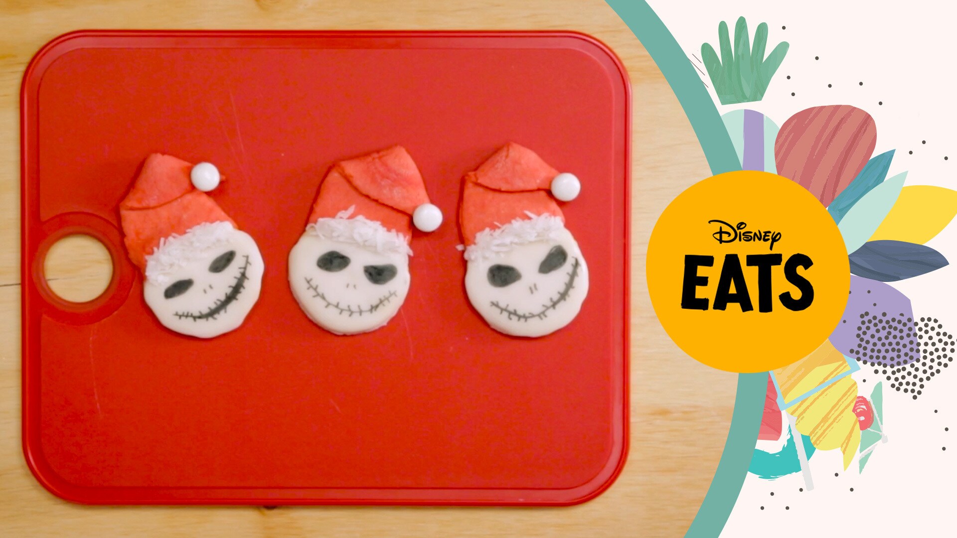 The Nightmare Before Christmas' Jack Skellington Cookies | Disney Eats