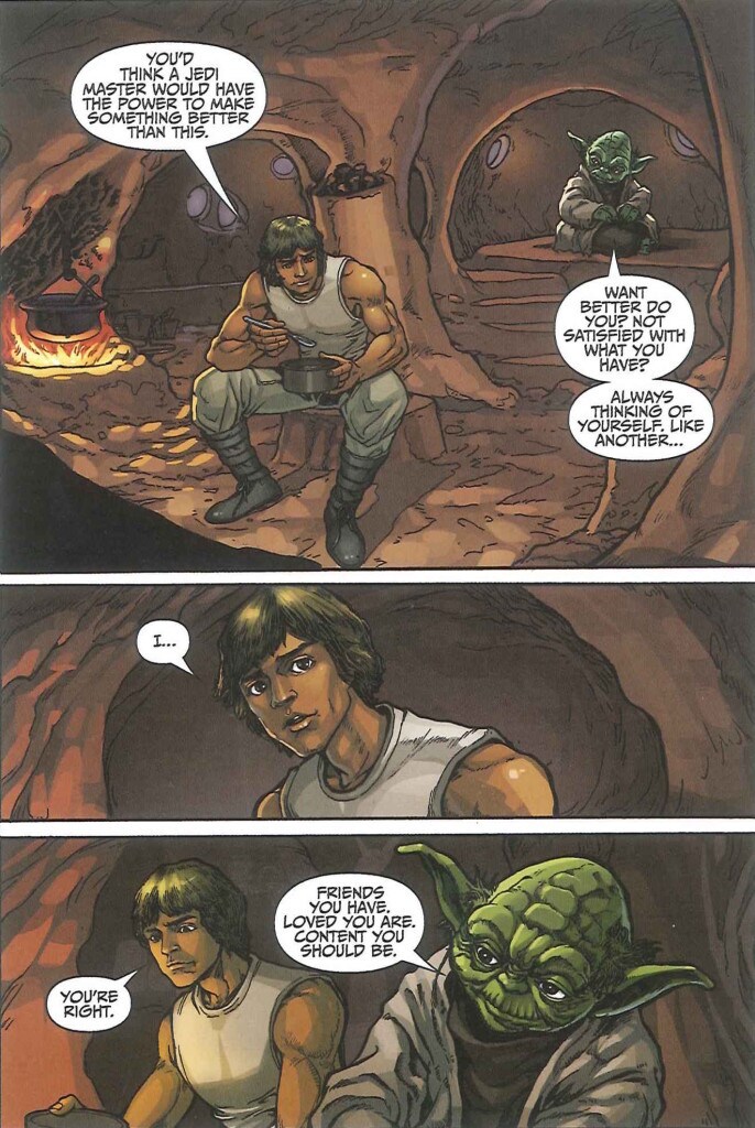 Star Wars Adventures: Luke Skywalker and the Treasure of the Dragonsnakes - Yoda and Luke