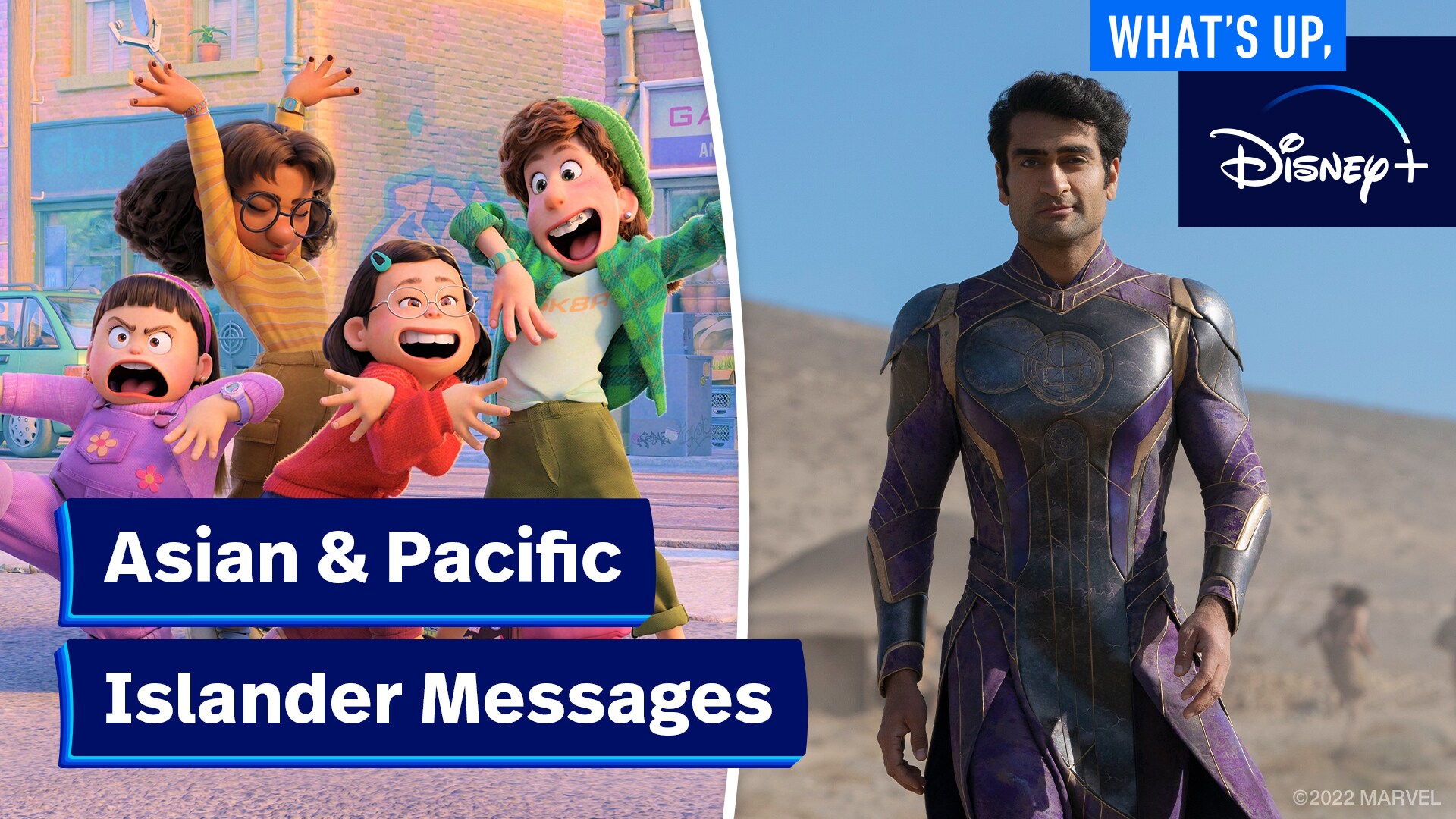 Asian & Pacific Islander Messages | What's Up, Disney+